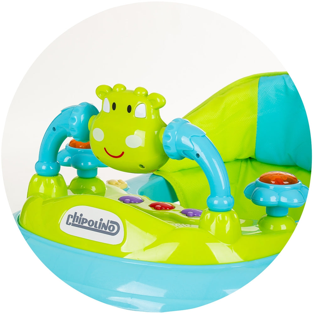 Premergator Chipolino Little Cow blue green - gogobaby.ro