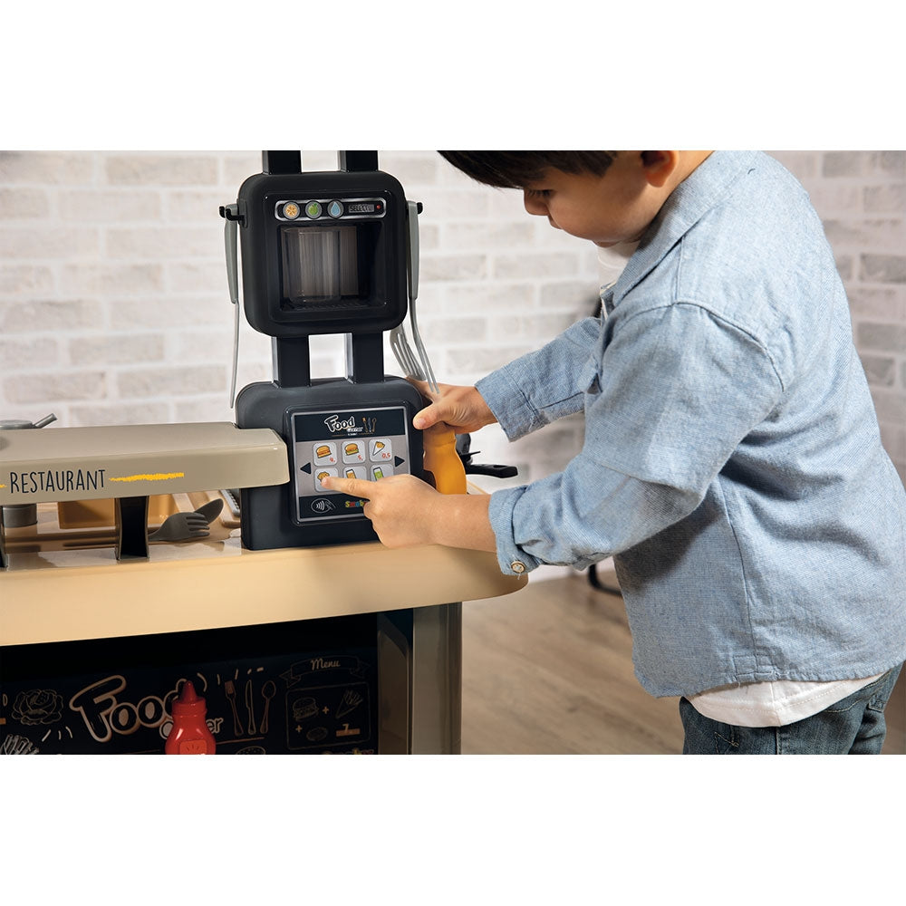 Restaurant pentru copii Smoby Food Corner negru