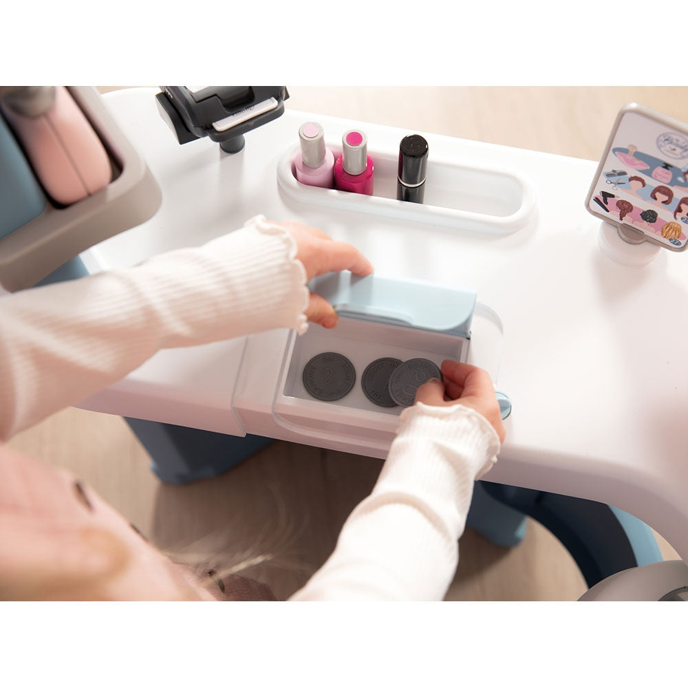 Salon de infrumusetare Smoby My Beauty Center cu accesorii - gogobaby.ro