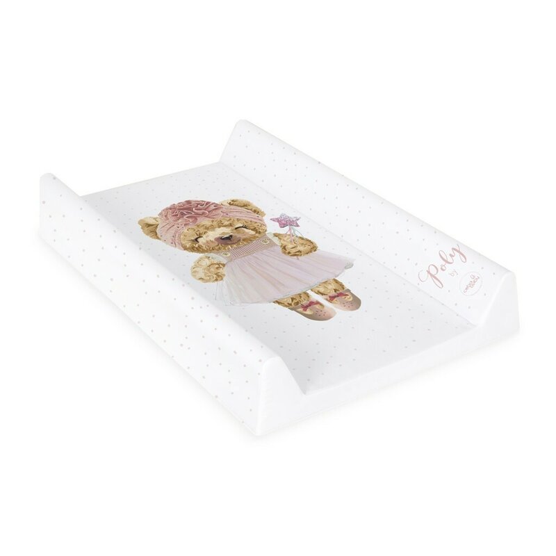 Saltea de infasat, Ceba Baby, Confort, 50x70 cm, Atasabila la patut, Fara BPA, 0 luni+, Fluffy Puffy Poly - gogobaby.ro