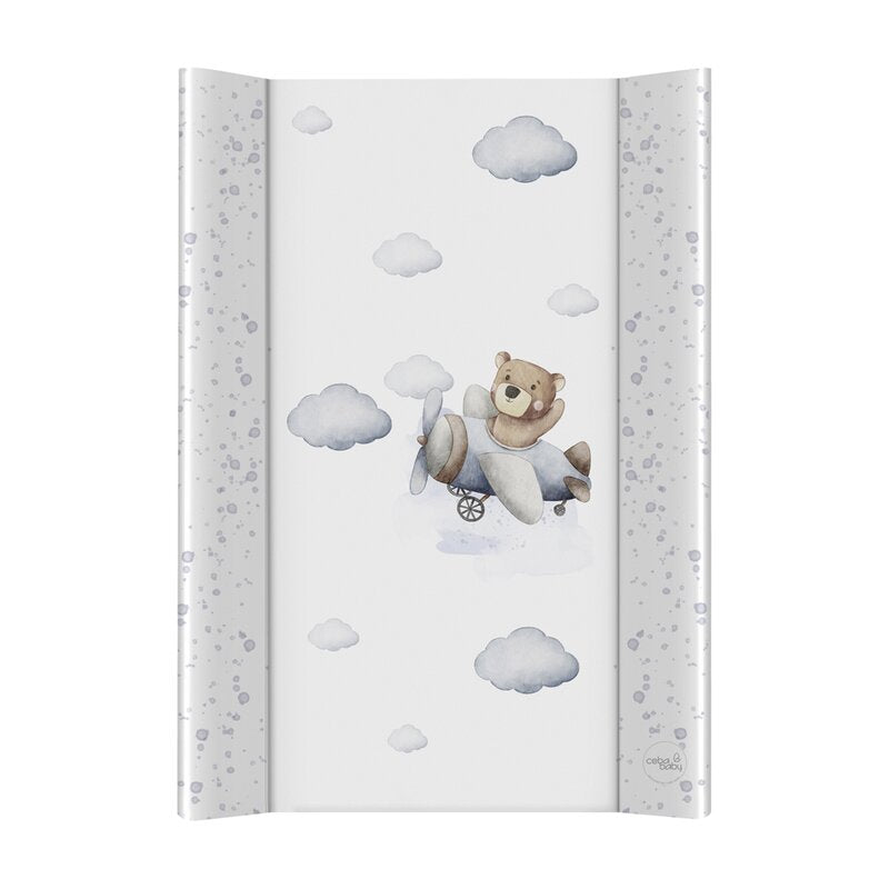 Saltea de infasat, Ceba Baby, Ultra Light, 50x70 cm, Atasabila la patut, Fara BPA, 0 luni+, Pilot Bear - gogobaby.ro