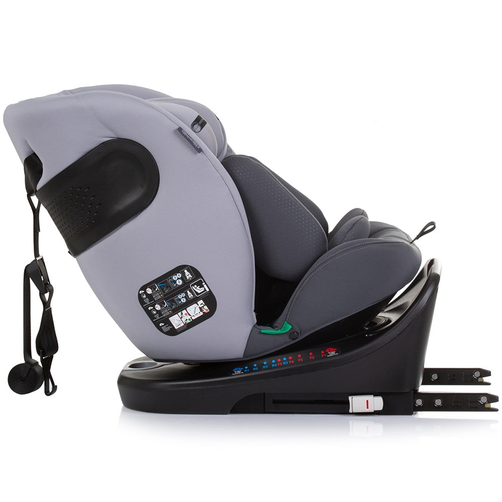 Scaun auto Chipolino Motion I-Size 40-150 cm granite cu sistem Isofix - gogobaby.ro