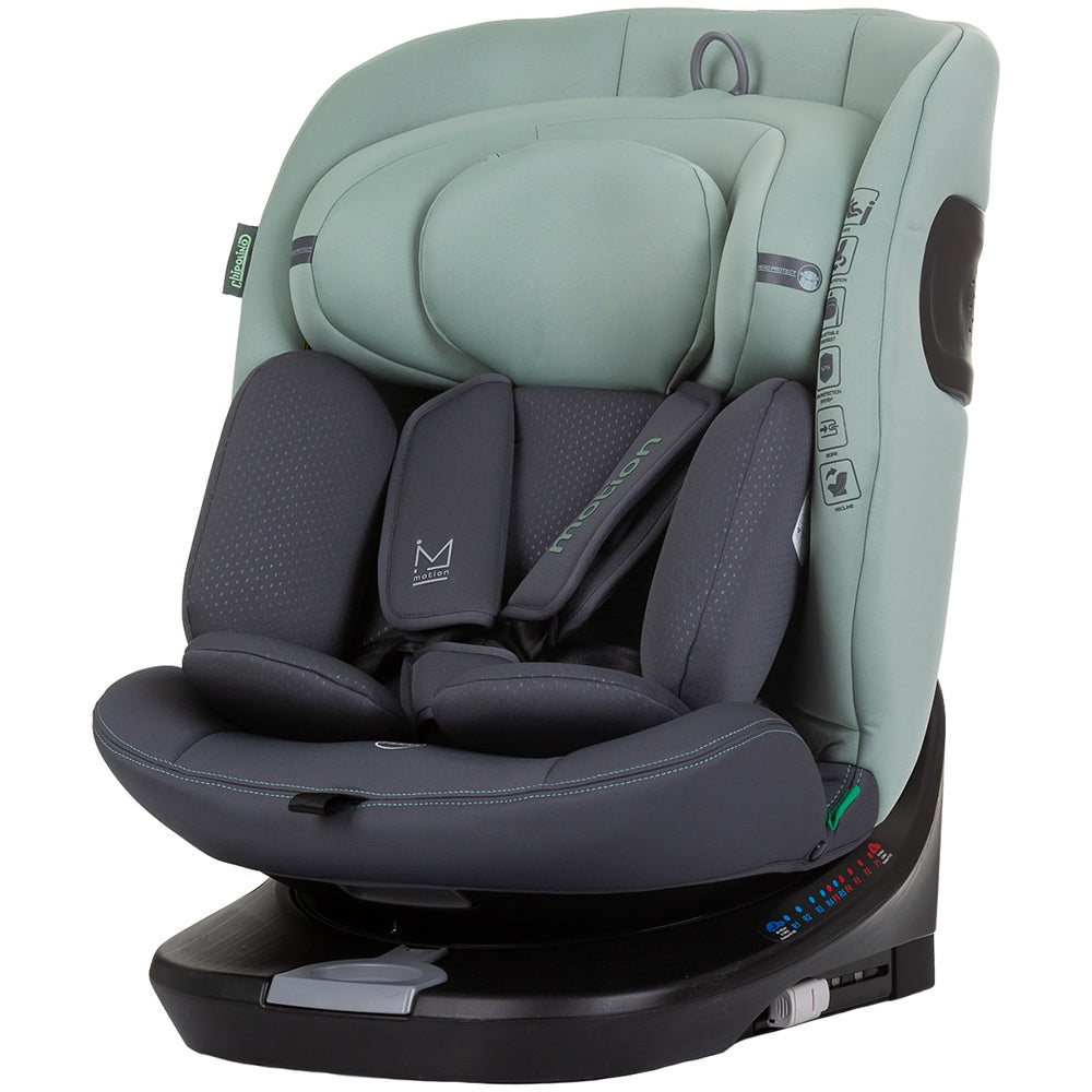 Scaun auto Chipolino Motion I-Size 40-150 cm pastel green cu sistem Isofix - gogobaby.ro