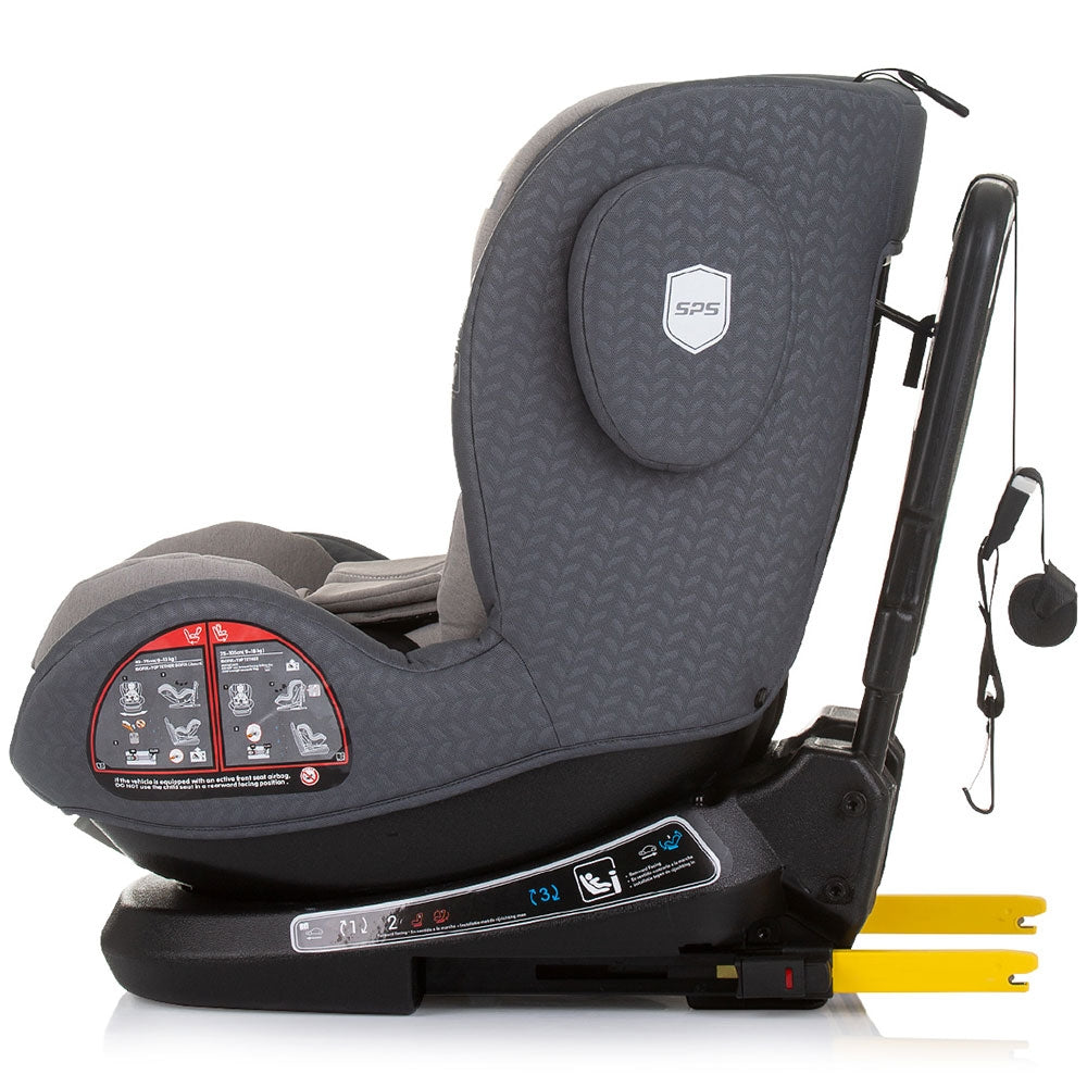 Scaun auto Chipolino Peak I-Size 40-150 cm granite cu sistem Isofix - gogobaby.ro