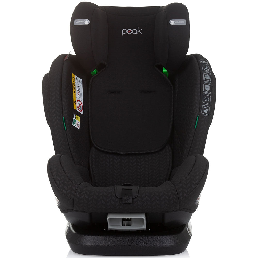 Scaun auto Chipolino Peak I-Size 40-150 cm obsidian cu sistem Isofix - gogobaby.ro