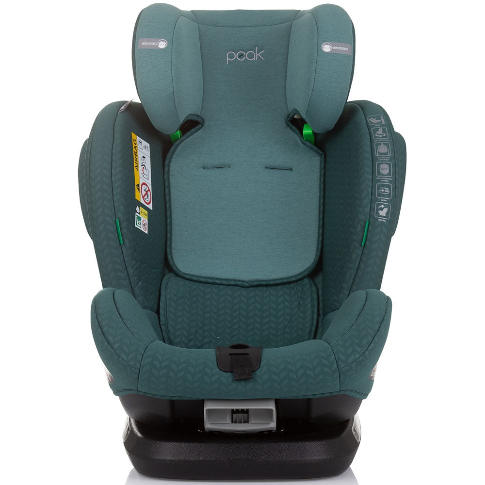 Scaun auto Chipolino Peak I-Size 40-150 cm pastel green cu sistem Isofix - gogobaby.ro