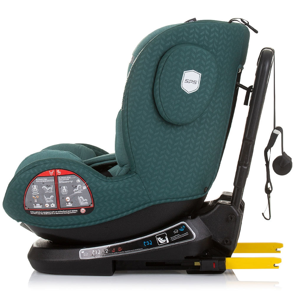 Scaun auto Chipolino Peak I-Size 40-150 cm pastel green cu sistem Isofix - gogobaby.ro