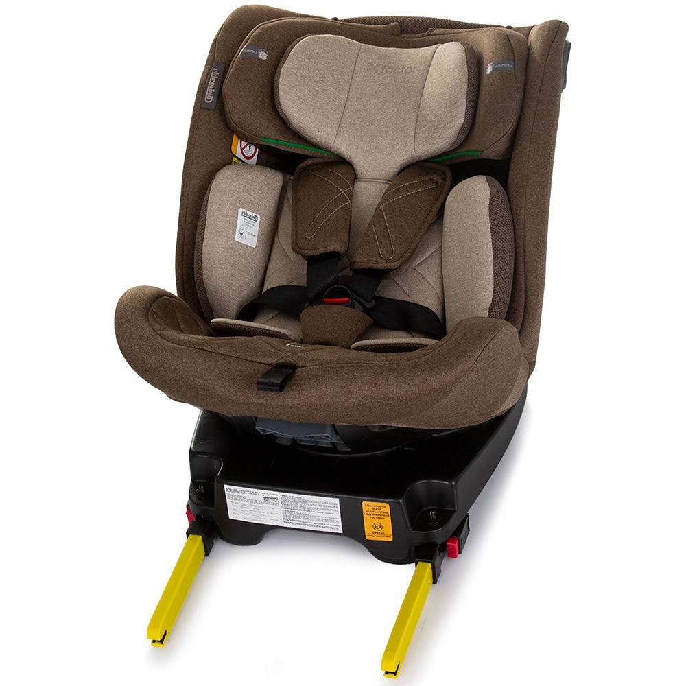 Scaun auto Chipolino X Factor I-Size 40-150 cm macadamia cu sistem Isofix - gogobaby.ro