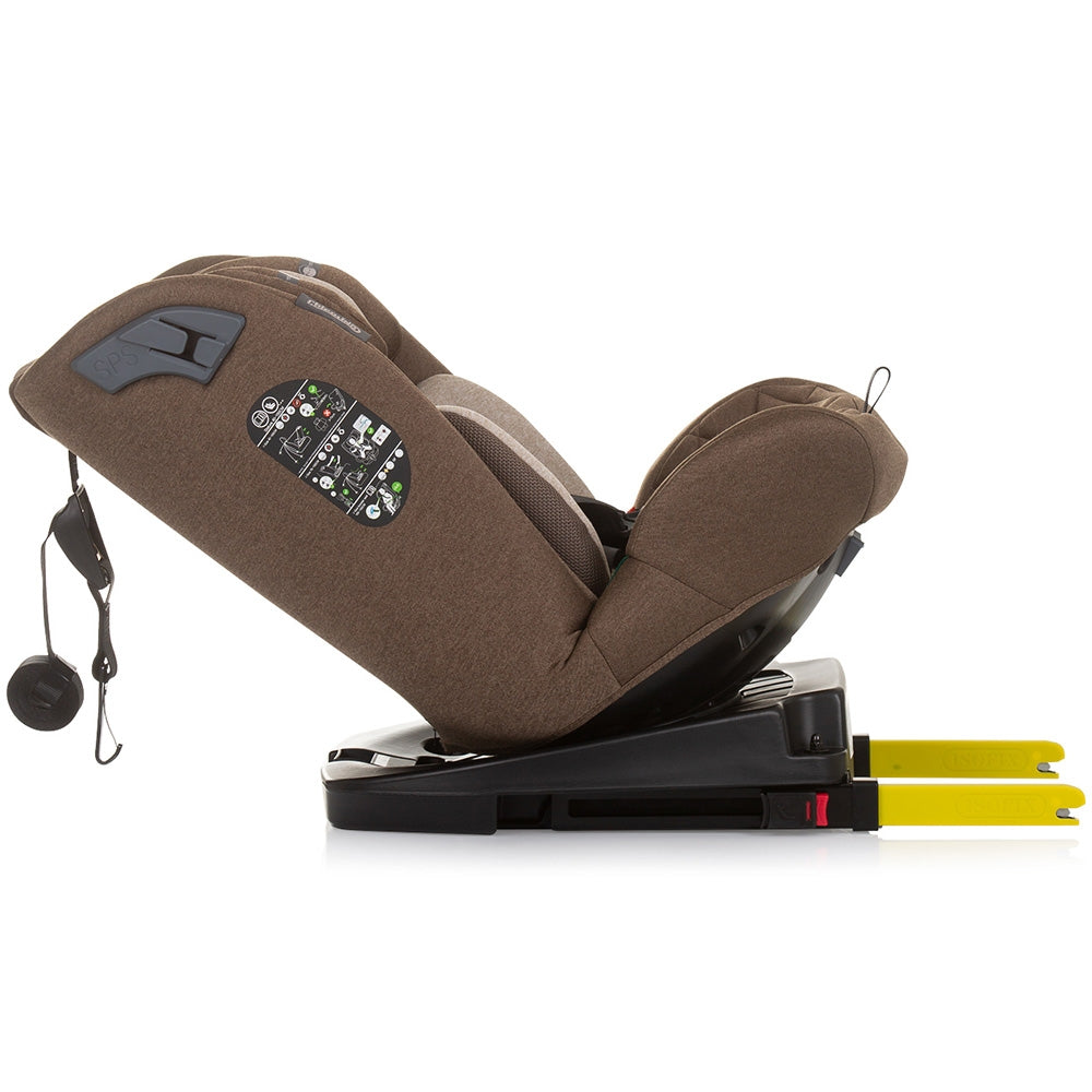 Scaun auto Chipolino X Factor I-Size 40-150 cm macadamia cu sistem Isofix - gogobaby.ro