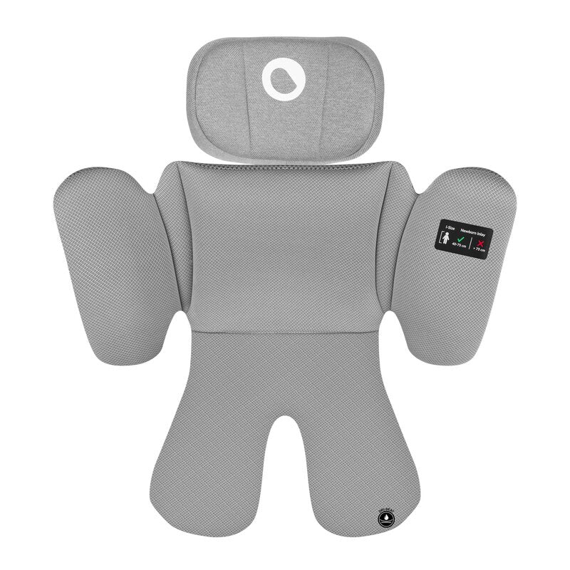 Scaun auto, Lionelo, Brave i-Size, 4 in 1, Rotire 360 grade, Protectie laterala, Cu spatar inclinabil in 5 pozitii, Cu tetiera reglabila in 12 pozitii, 0-36 Kg, 40-150 cm, Cu Isofix, Conform cu ECE R129, Gri