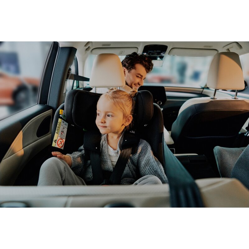 Scaun auto, Lionelo, Brave i-Size, 4 in 1, Rotire 360 grade, Protectie laterala, Cu spatar inclinabil in 5 pozitii, Cu tetiera reglabila in 12 pozitii, 0-36 Kg, 40-150 cm, Cu Isofix, Conform cu ECE R129, Gri