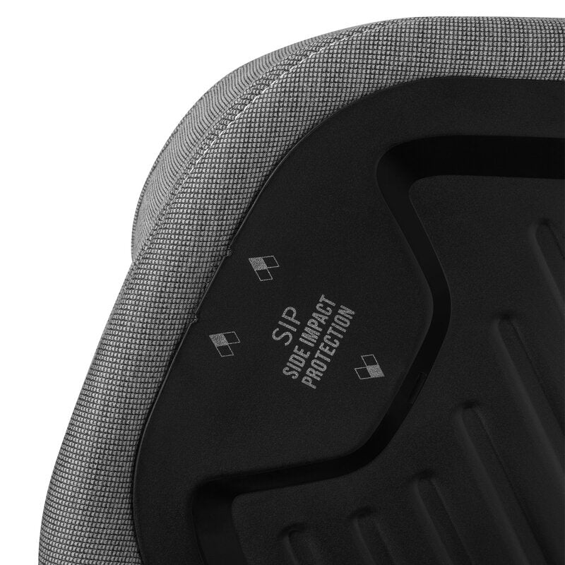 Scaun auto, Lionelo, Harmony i-Size, Rotire 360 grade, Protectie laterala, Cu spatar reglabil in 5 pozitii, Cu tetiera reglabila in 12 pozitii, 0-36 Kg, 40-150 cm, Cu Isofix, Husa din bambus, Conform cu ECE R129, Gri deschis - gogobaby.ro