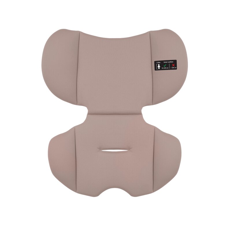 Scaun auto, Lionelo, Levi i-Size, Universal, Instalare FWF, Cu tetiera reglabila in 10 pozitii, Cu spatar detasabil, 76-150 cm, Conform cu R129, Bej - gogobaby.ro