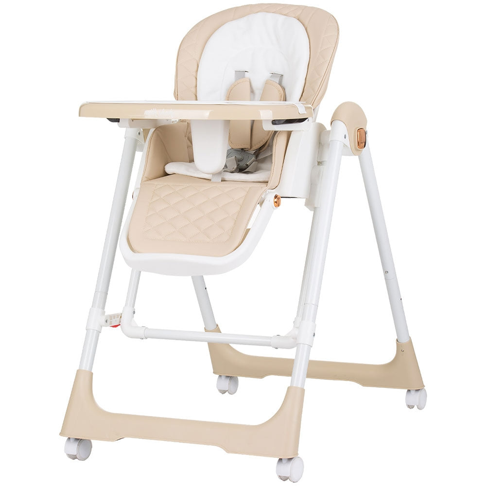 Scaun de masa Chipolino Milk Shake 2 in 1 beige - gogobaby.ro