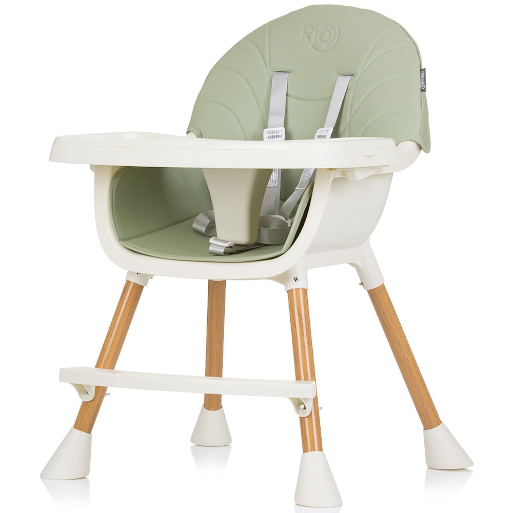 Scaun de masa Chipolino Rio 2 in 1 aloe - gogobaby.ro