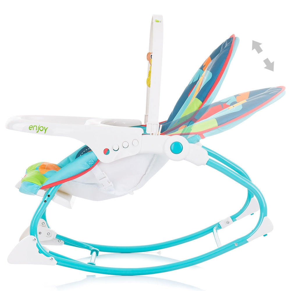 Scaunel balansoar Chipolino Enjoy blue - gogobaby.ro