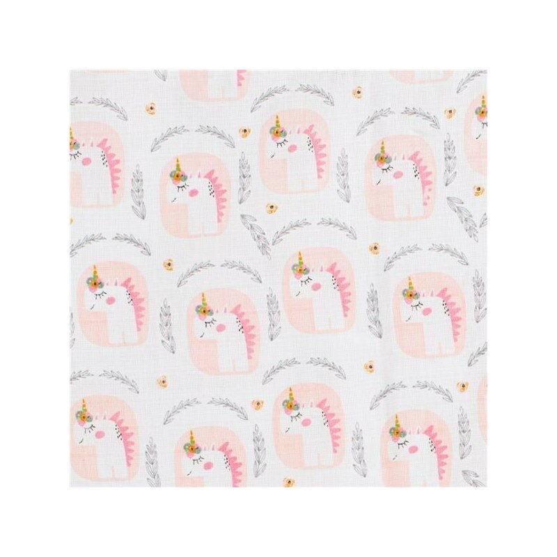 Set 3 scutece, New Baby, Multifunctionale, Din bumbac 100%, Material certificate Oeko Tex Standard 100, 70x80 cm, Multicolor, Girl - gogobaby.ro