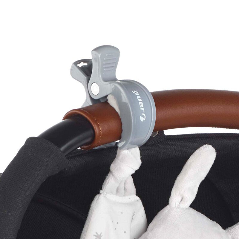 Set 6 clesti pentru carucior, Jane, Multifunctional, Gri si negru - gogobaby.ro