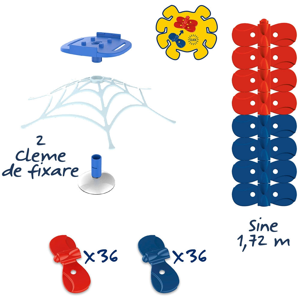 Set de extensie pentru pista Smoby Spidey FleXtreme Refill circuit de curse - gogobaby.ro