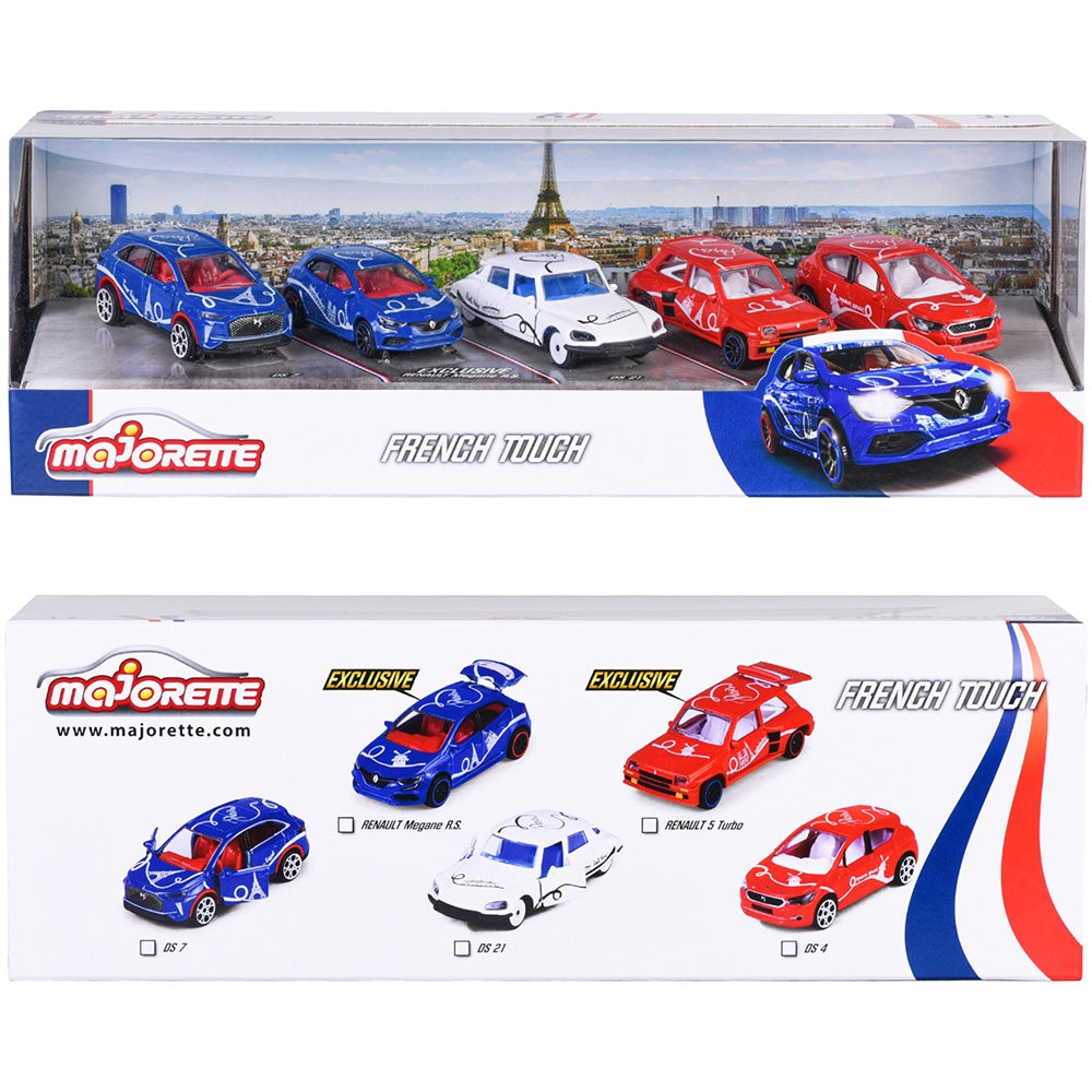 Set Majorette French Touch cu 5 masinute - gogobaby.ro