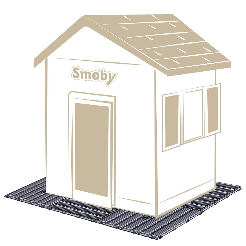 Set Smoby Podea casuta 45x45 cm 6 buc - gogobaby.ro