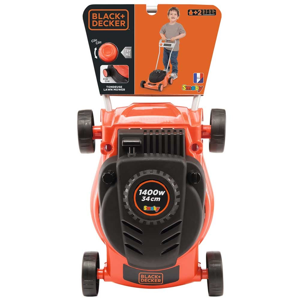Jucarie Smoby Masina de tuns iarba Black & Decker - gogobaby.ro