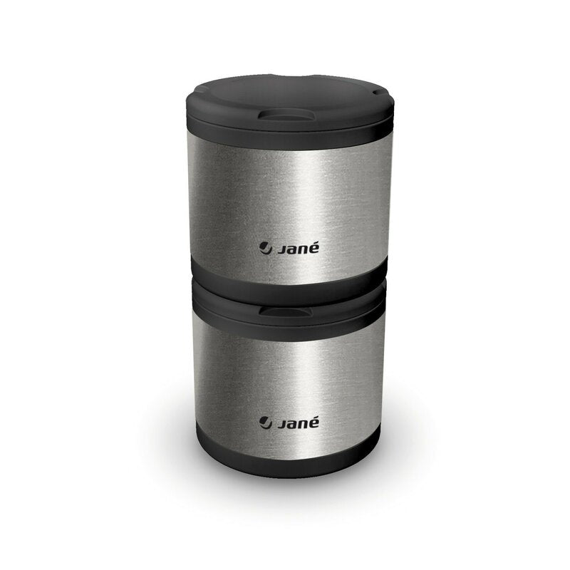 Termos mancare solida, Jane, Din otel inoxidabil, 2 x 500 ml, Fara BPA, Cu gentuta din izopren - gogobaby.ro