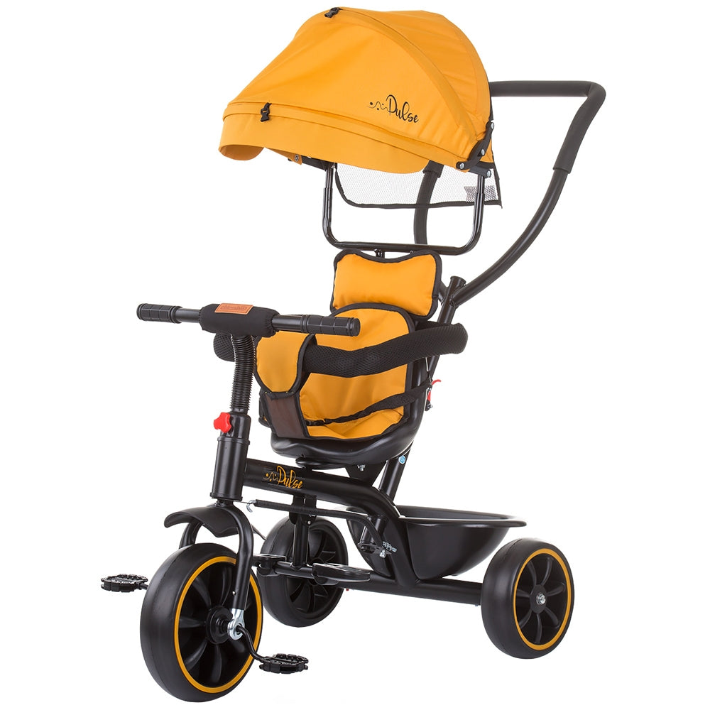 Tricicleta Chipolino Pulse mustard - gogobaby.ro
