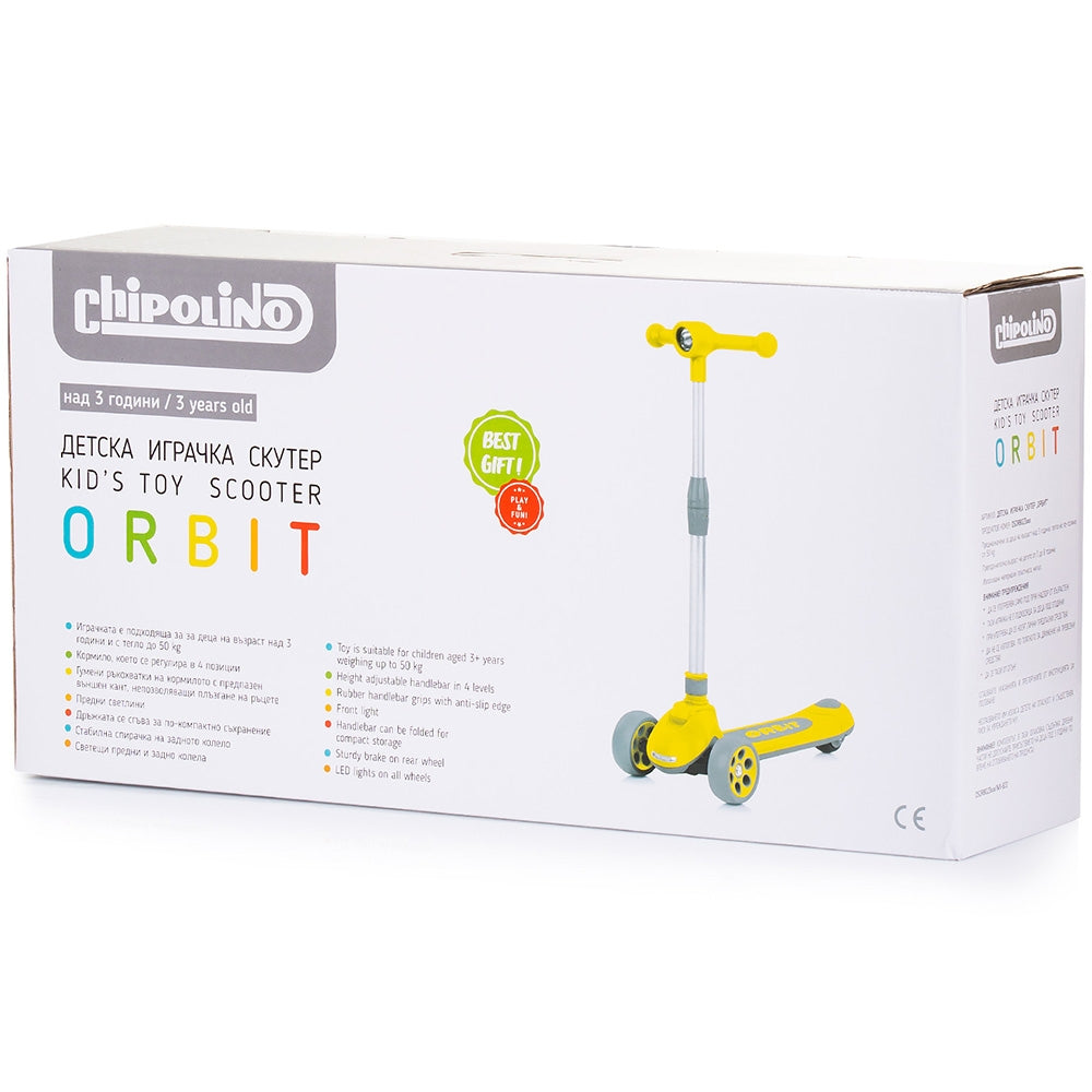 Trotineta Chipolino Orbit red - gogobaby.ro