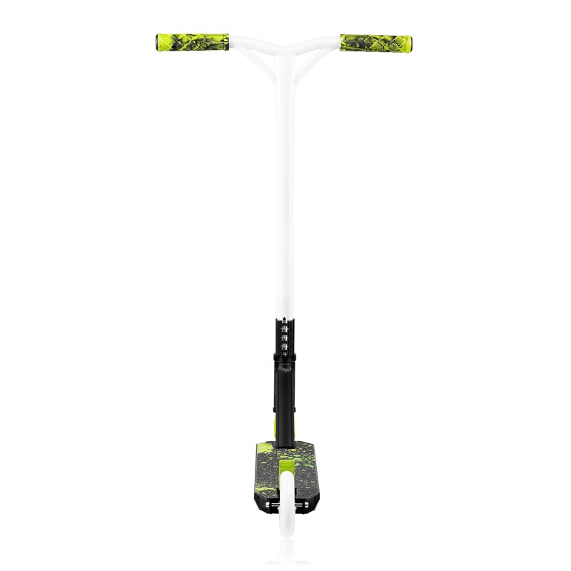 Trotineta, Lionelo, Whizz, Pentru Acrobatii, Rulmenti ABEC-9, Sistemul de compresie IHC 9, 20 - 100 kg, Conform cu standardul european de securitate EN14619, Verde/Negru - gogobaby.ro