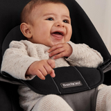 BabyBjorn - Balansoarul Balance Soft Black/Dark Gray, Tesatura