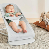 BabyBjorn - Balansoarul Balance Soft Silver/White, Mesh