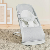 BabyBjorn - Balansoarul Balance Soft Silver/White, Mesh