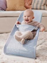 Baby Bjorn - Balansoar Balance Soft, Sky Blue/White, Mesh