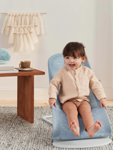 Baby Bjorn - Balansoar Balance Soft, Sky Blue/White, Mesh