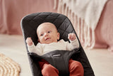 BabyBjorn - Balansoar Bliss Black din tesatura matlasata cu aspect Clasic