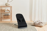 BabyBjorn - Balansoar Bliss Black din tesatura matlasata cu aspect Clasic