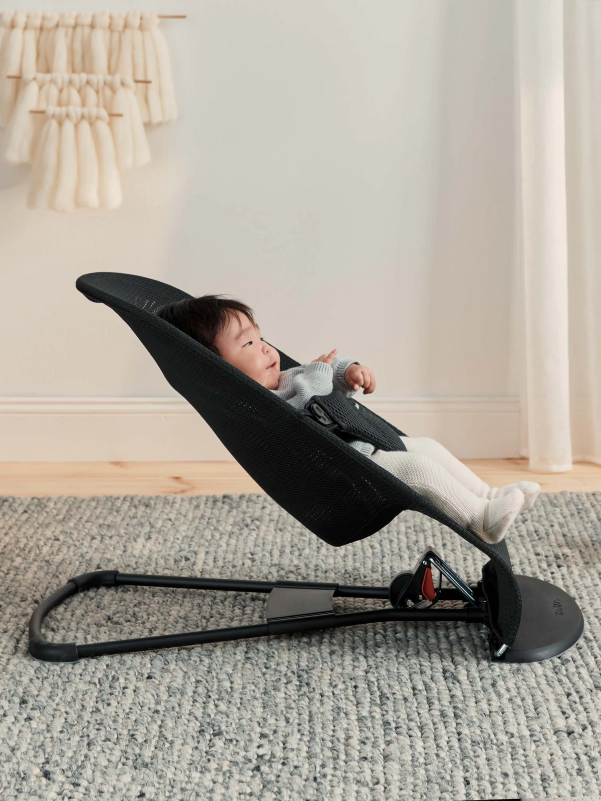 Baby Bjorn - Balansoar Bliss Black, Mesh