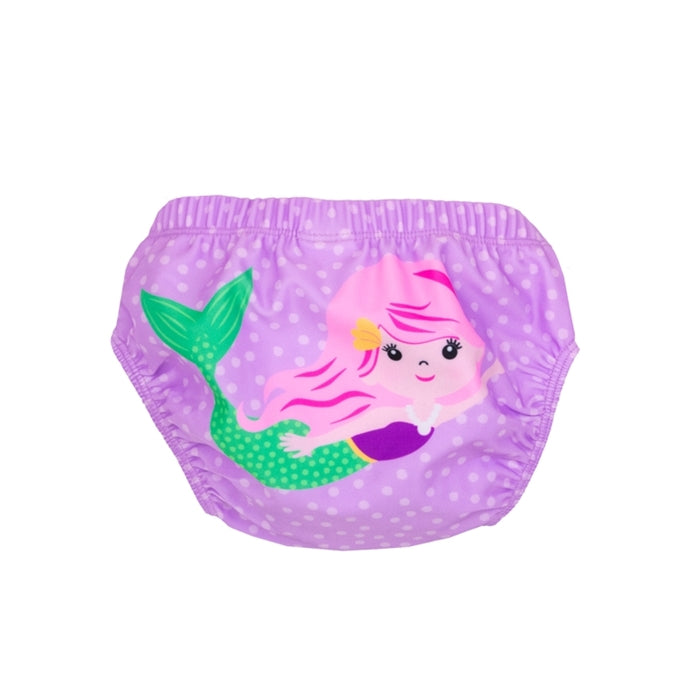 Set 2 chilotei de baie impermeabili, Zoocchini, protectie UPF50+, marime L, 24-36 Luni â€“ Sirena - gogobaby.ro