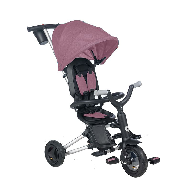 Tricicleta ultrapliabila Qplay Nova Rubber violet - gogobaby.ro