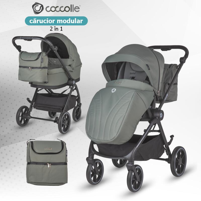 Carucior modular 2in1 Coccolle Serry Moss green