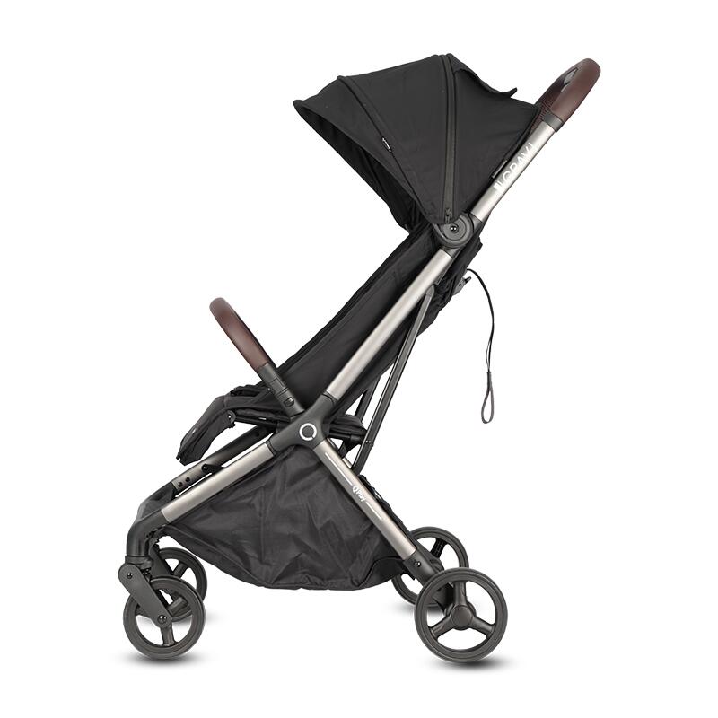 Carucior sport Qplay GRAV cu pliere automata, Negru