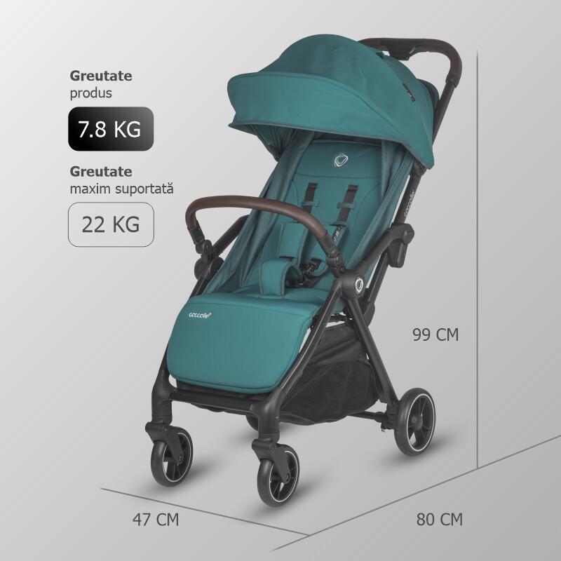 Carucior sport pliere automata Coccolle Arella Emerald green