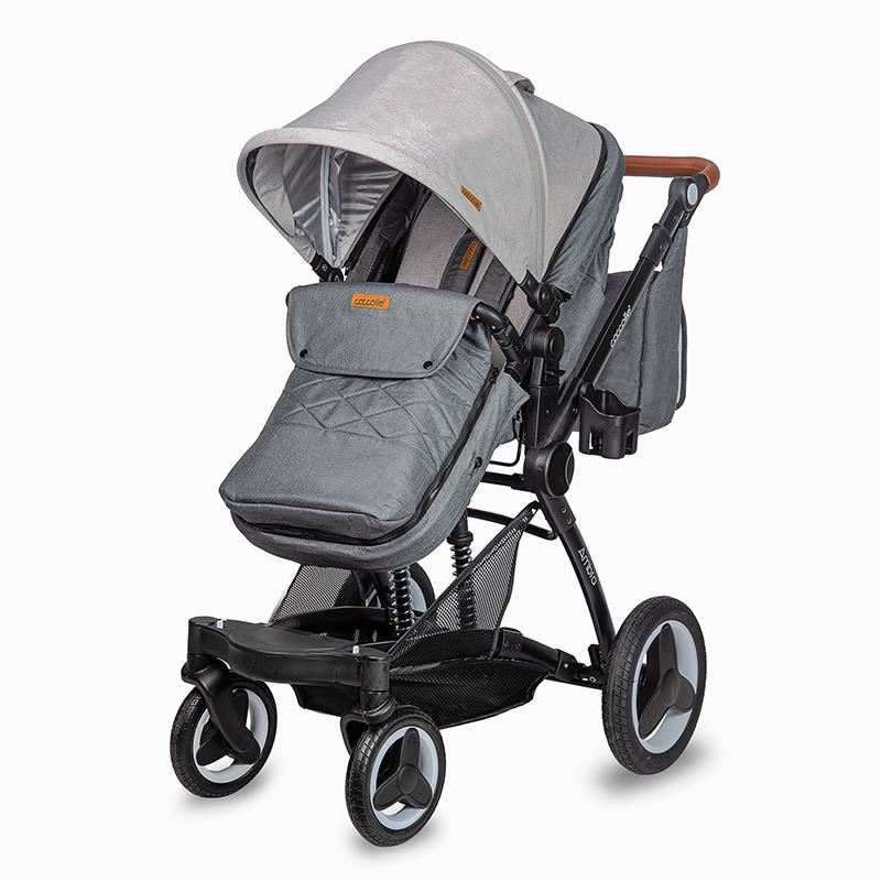 Carucior transformabil 3in1 Coccolle Ambra Urban Grey 2021 - gogobaby.ro
