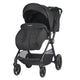 Carucior modular 4in1 Coccolle Lissia Anthracite cu Scoica auto iSize Coccolle Rilax Greystone si Baza isofix iSize Coccolle Rilax