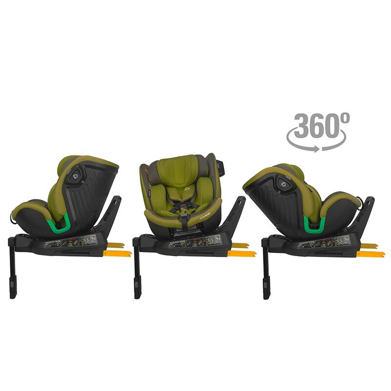 Scaun auto iSize 40-150 cm Coccolle Mago Olive khaki - gogobaby.ro