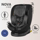 Scaun auto iSize 40-150 cm Coccolle Nova Diamond black