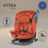 Scaun auto iSize 40-150 cm Coccolle  Atira Cinnamon brown