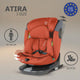 Scaun auto iSize 40-150 cm Coccolle  Atira Cinnamon brown