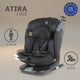 Scaun auto iSize 40-150 cm Coccolle Atira Diamond black